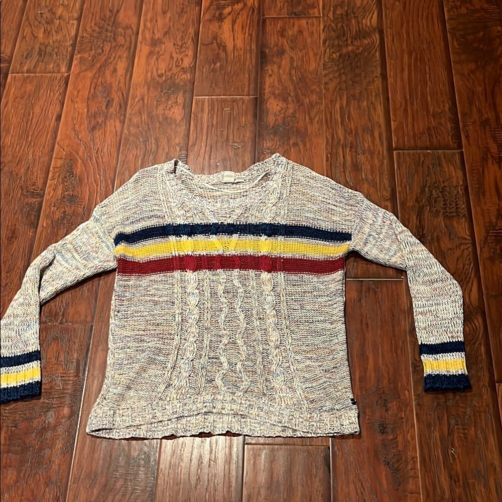 Roxy Striped Knit Sweater